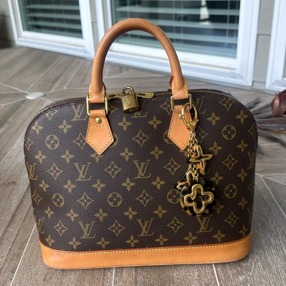 Louis Vuitton Brown Alma PM